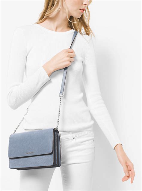 michael kors daniela saffiano crossbody|michael kors saffiano leather bag.